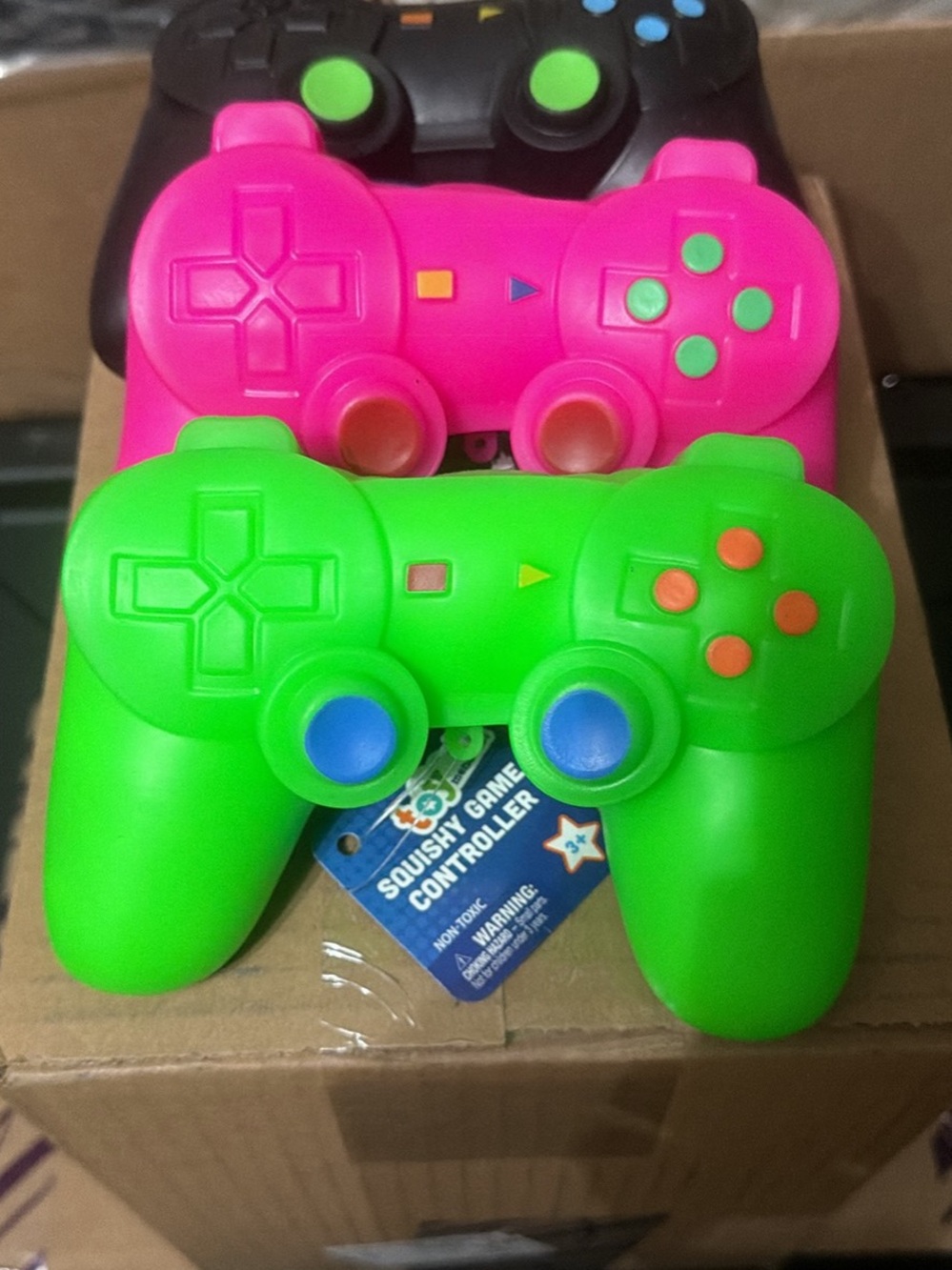 Kids Squishy Game Controller Toy - Green